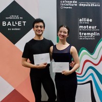 Two grant recipients