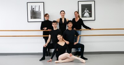 Anik Bissonnette, Andrea Boardman and our students Tuesday Rain Leduc, Anaïs Roy, Nickolas Anderson and Shô Araki.